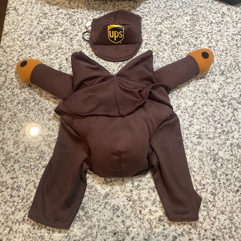 Dog UPS Halloween costume